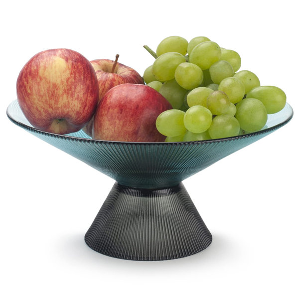 Ivy Bronx Maspeth Glass Fruit Bowl Wayfair